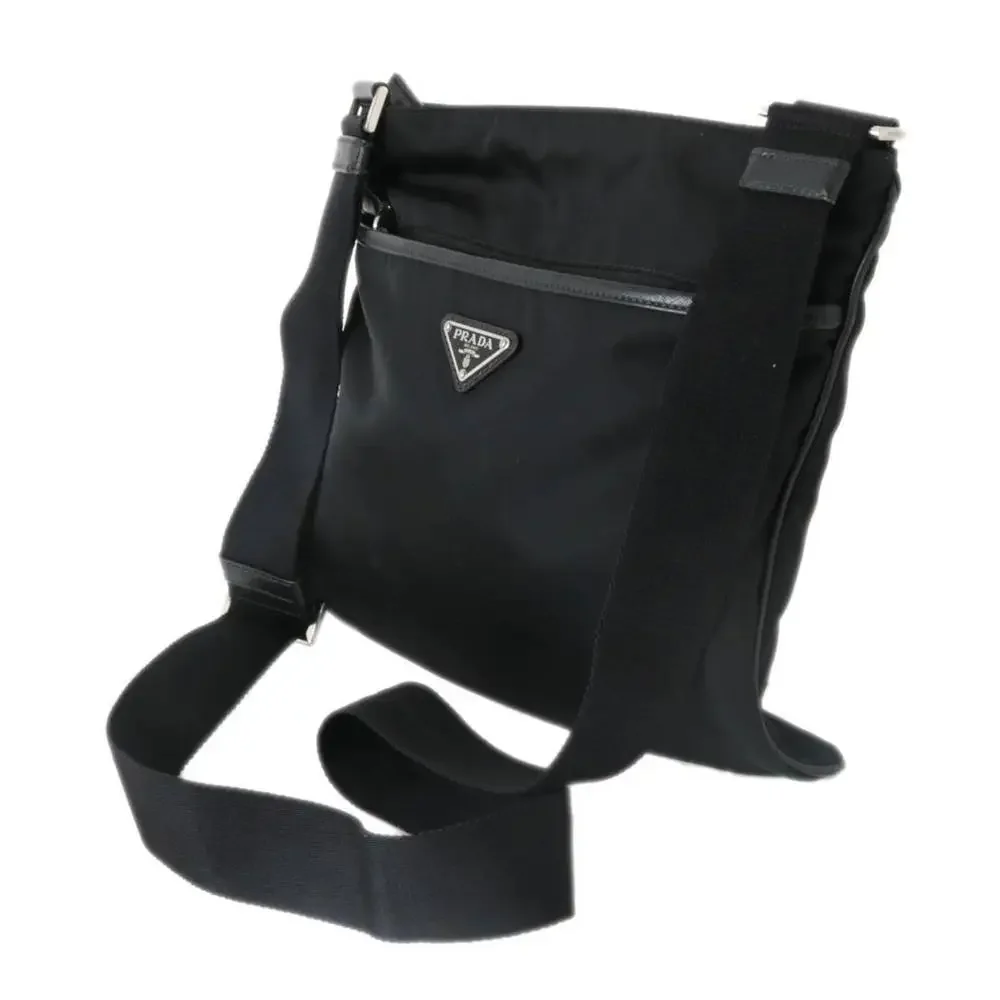 Prada Black Nylon Crossbody Bag